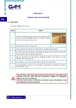 Preview for 12 page of GAM MD1 Installation Operating And Maintenance Istructions