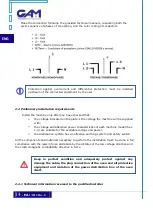 Preview for 14 page of GAM MD1 Installation Operating And Maintenance Istructions