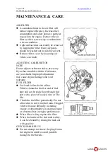 Preview for 24 page of Gama Garden GBC 43 Instruction Manual