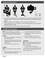 Preview for 3 page of Gama Sonic 106B033 Instruction Manual