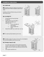 Preview for 3 page of Gama Sonic 130010 Instruction Manual