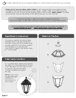 Preview for 2 page of Gama Sonic 179010 Instruction Manual