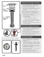 Предварительный просмотр 3 страницы Gama Sonic 214001 Manual