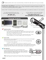 Preview for 2 page of Gama Sonic 301iST60822 Instruction Manual