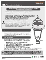 Preview for 4 page of Gama Sonic 37B50012 Instruction Manual