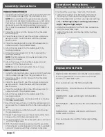 Preview for 3 page of Gama Sonic 98B001 Quick Start Manual