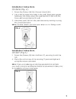 Предварительный просмотр 5 страницы Gama Sonic AURORA GS-124F Instruction Manual