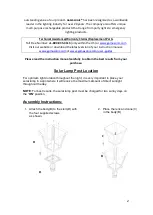 Предварительный просмотр 2 страницы Gama Sonic BAYTOWN II GS-105SG Instruction Manual