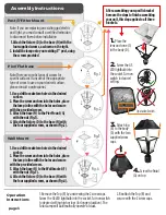 Предварительный просмотр 3 страницы Gama Sonic GS-105B-FPW Instruction Manual