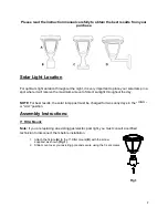 Preview for 2 page of Gama Sonic GS-118F Instruction Manual