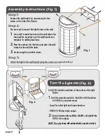 Предварительный просмотр 3 страницы Gama Sonic GS-120 Instruction Manual