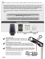 Предварительный просмотр 2 страницы Gama Sonic GS-201 Instruction Manual