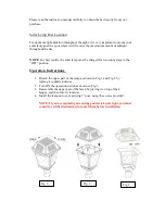 Предварительный просмотр 2 страницы Gama Sonic GS-97NF Instruction Manual