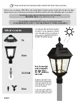 Preview for 2 page of Gama Sonic IMPERIAL BULB Instruction Manual