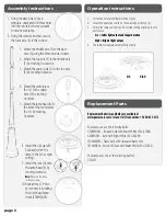 Preview for 3 page of Gama Sonic ORION SOLAR LAMP POST Instruction Manual