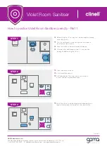 GAMA clinell Violet Quick Start Manual preview