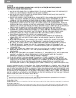 Предварительный просмотр 12 страницы GAMA CP3 User'S Manual And Warranty