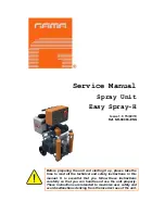 GAMA Easy Spray-H Service Manual предпросмотр