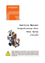 GAMA Easy Spray Service Manual preview