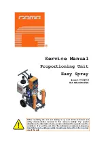 Предварительный просмотр 1 страницы GAMA Easy Spray Service Manual