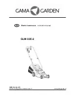 Предварительный просмотр 1 страницы GAMA GLM-32E-2 Instruction Manual & Recipes