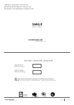GAMADECOR Smile BPS1 Assembly/Installation Instructions preview