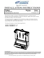 Предварительный просмотр 1 страницы Gamber Johnson 7160-0542-00 Installation Instructions