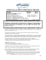 Gamber Johnson CF19 Installation Instructions Manual preview