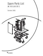 Preview for 152 page of Gambro AK 95 Service Manual