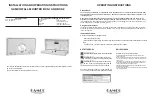 GAMCO BCS-1 Installation And Operation Instructions preview