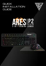 Preview for 1 page of GAMDIAS ARES P2 Quick Installation Manual