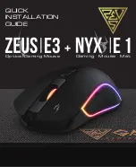 GAMDIAS ZEUS E3 Quick Installation Manual preview