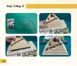 Предварительный просмотр 10 страницы GAME OF BRICKS Great Pyramid of Giza 21058 Instruction Manual