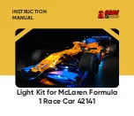 GAME OF BRICKS McLaren Formula 1 Race Car 42141 Instruction Manual preview