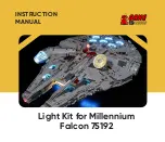 GAME OF BRICKS Millennium Falcon 75192 Instruction Manual preview