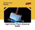 Preview for 1 page of GAME OF BRICKS Thor's Hammer 76209 Instruction Manual