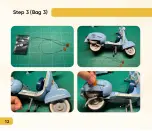 Preview for 12 page of GAME OF BRICKS Vespa 125 10298 Instruction Manual