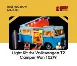 GAME OF BRICKS Volkswagen T2 Camper Van 10279 Instruction Manual preview