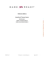 Game ready 550450 Technical Manual preview