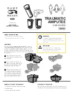 Preview for 1 page of Game ready ATX TRAUMATIC AMPUTEE Use Manual