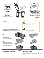 Preview for 25 page of Game ready ATX TRAUMATIC AMPUTEE Use Manual