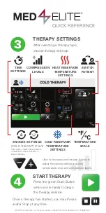 Preview for 6 page of Game ready Med4 Elite Quick Reference Manual