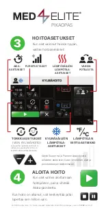 Preview for 78 page of Game ready Med4 Elite Quick Reference Manual