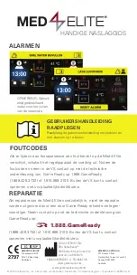 Preview for 156 page of Game ready Med4 Elite Quick Reference Manual