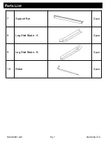 Preview for 7 page of Game Winner 165840 Assembly Instructions Manual