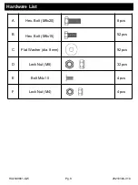 Preview for 8 page of Game Winner 165840 Assembly Instructions Manual