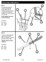 Preview for 12 page of Game Winner 165840 Assembly Instructions Manual