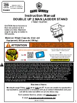 Game Winner DOUBLE UP Instruction Manual preview