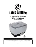 Game Winner FSGWCO5008 Assembly Instructions Manual preview