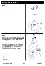 Preview for 11 page of Game Winner FSGWSF1011 Assembly Instructions Manual